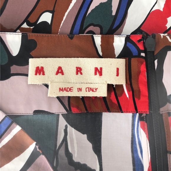 FINAL SALE Marni Sleeveless Floral Blouse Top Boatneck 40 4 - Picture 7 of 11